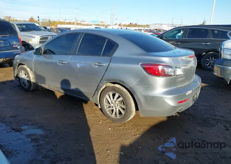 2012 Mazda Mazda3 I Grand Touring from USA, damaged, VIN JM1BL1W71C1675221